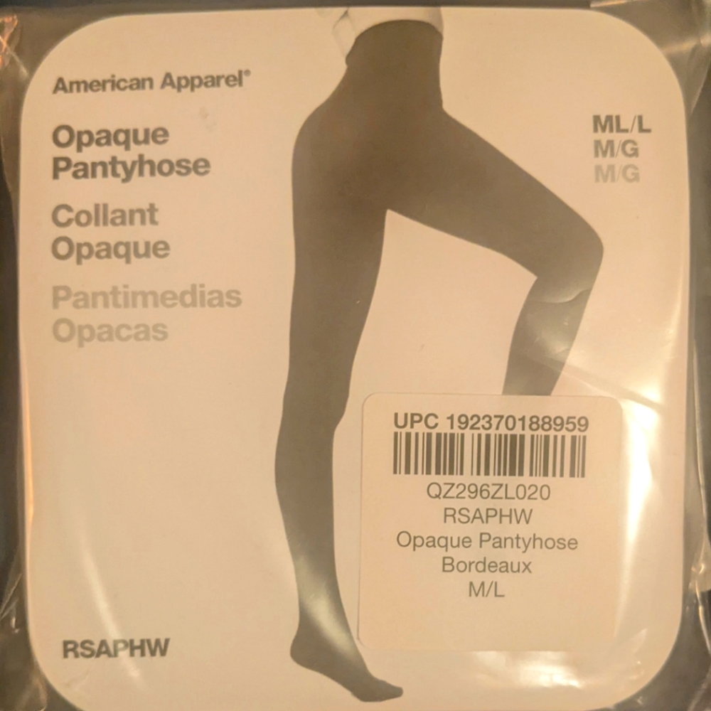 Black Opaque tights